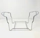 Metal Frame Glass Holder Handles for Aroma Aeromatic Oven AST-850 Part Only