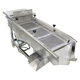 TECHTONGDA Full Stainless Steel Linear Vibrating Screen with8mm&4mm Screen 220V