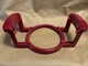 Big Boss 16 Quart Oil Less Fryer Replacement Red Bowl Holder Base #8605