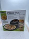 Presto Pizzazz Rotating Pizza Oven Dual Heat with Pan & Box 03433 TESTED WORKS